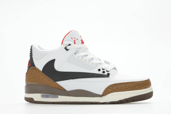 Air Jordan 3 x Travis Scott Tan Brown - Image 3