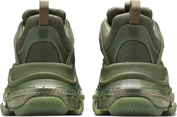 Balenciaga Triple S Sneaker Clear Sole Green - Image 5