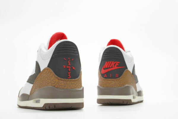 Air Jordan 3 x Travis Scott Tan Brown - Image 8